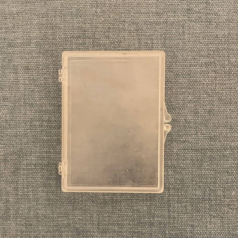 Plastic Baseball Card Trading Card Box Holder